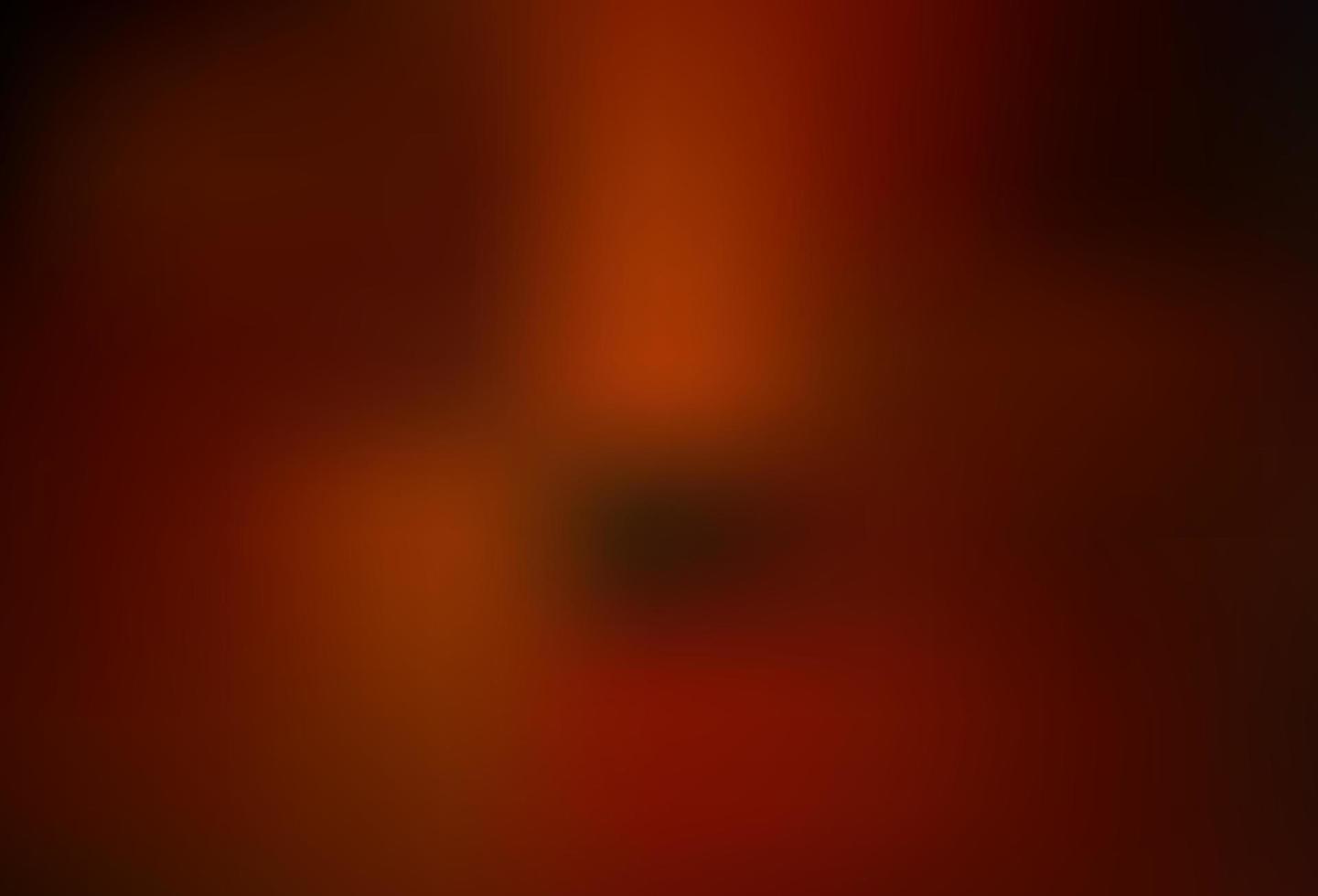 Dark Orange vector blurred background.