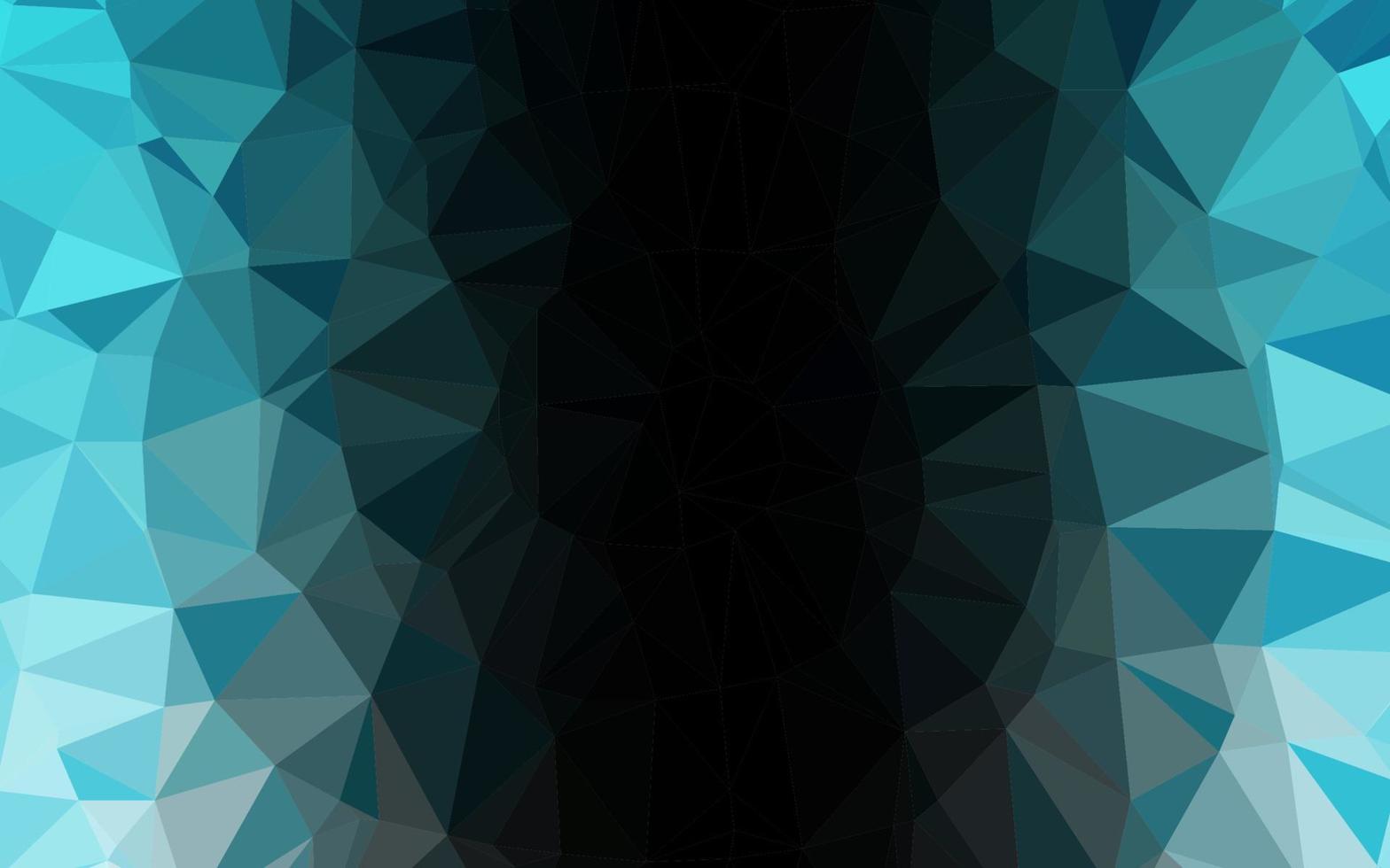 Light BLUE vector blurry triangle pattern.