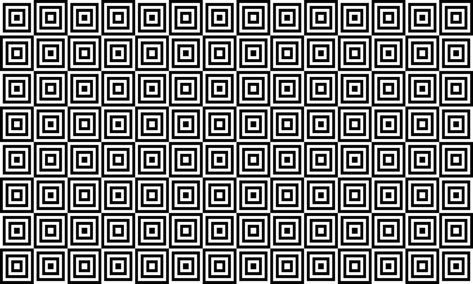Square abstract black and white seamless pattern. For print and handicraft, fabric, wallpaper, bag vector