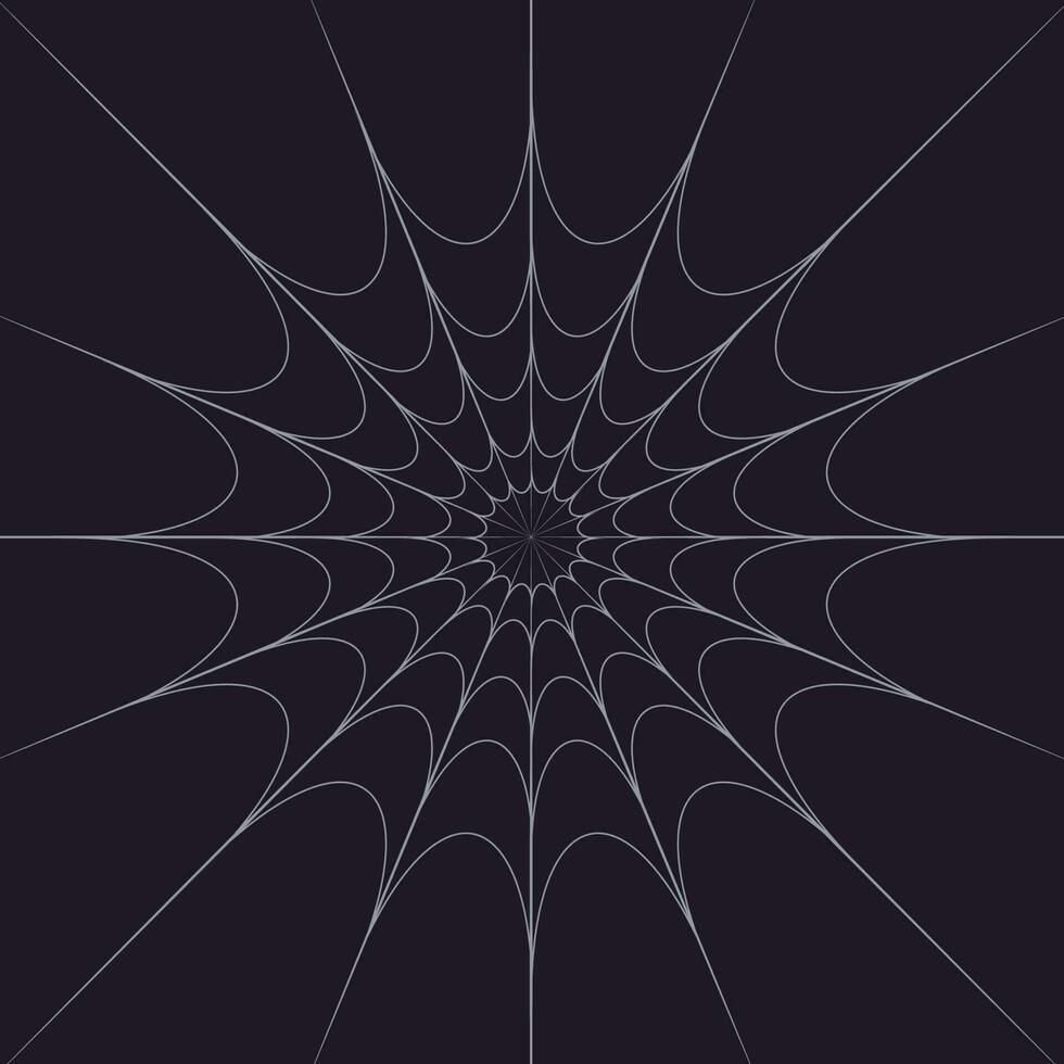 Spider web background Halloween themed vector graphic