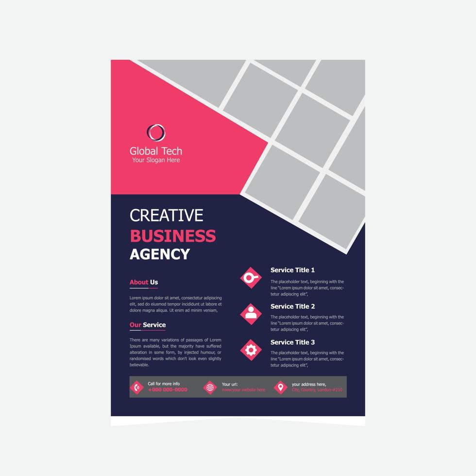 This flyer is ideal for promoting your upcoming event, party, project, etc. Instagram post and Instagram story templates are also available, making it easier to share your content and boosting. vector