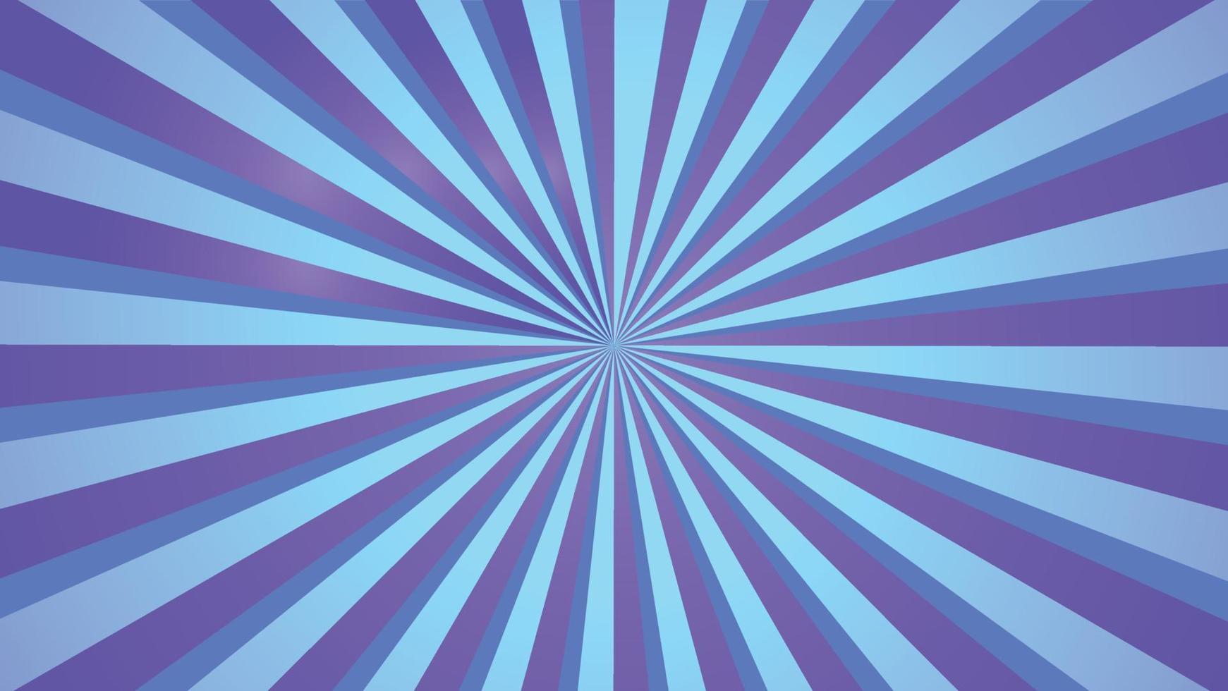 fondo de patrón de verano de cartel de rayos de sol vintage multicolor azul vector