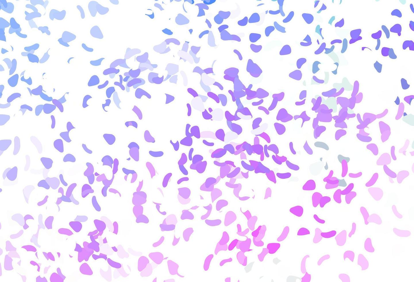 Light pink, blue vector template with memphis shapes.