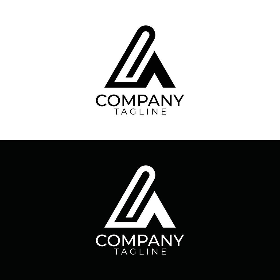 professional A logo design and premium vector templates