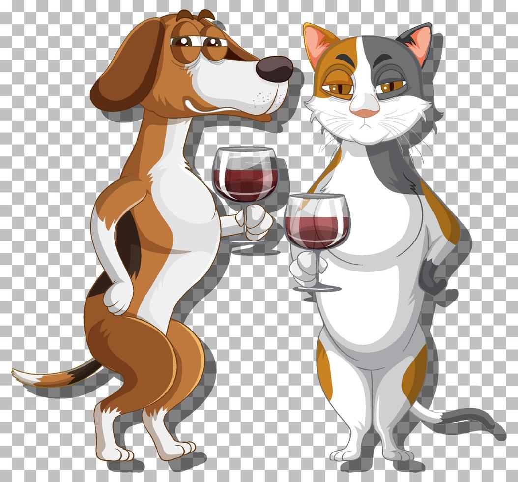 personaje de dibujos animados de perro beagle vector