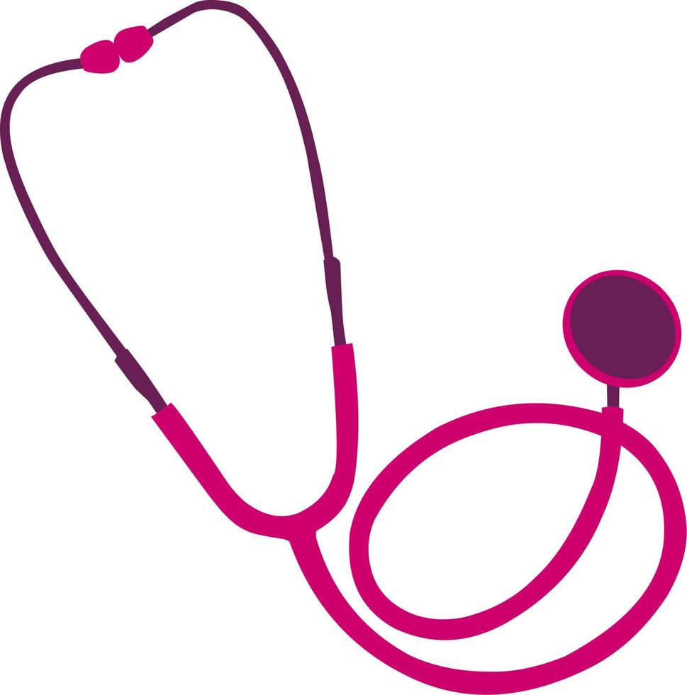 vector image of a stethoscope, icon for medicine.