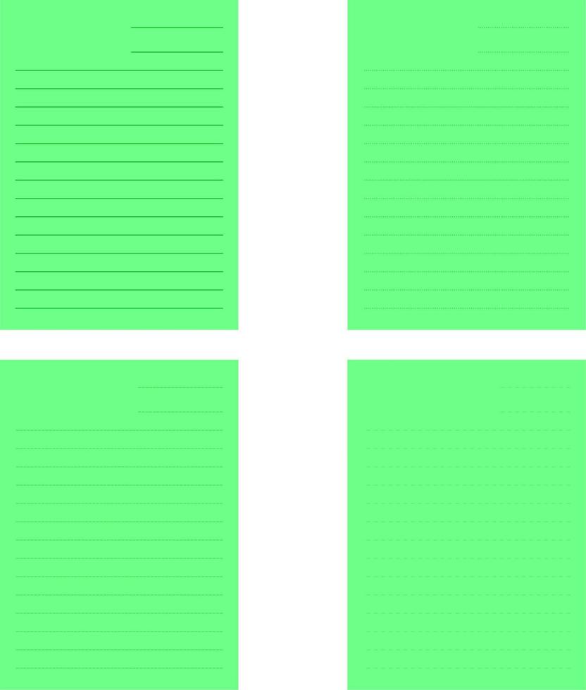vector image of a frame for a notebook.