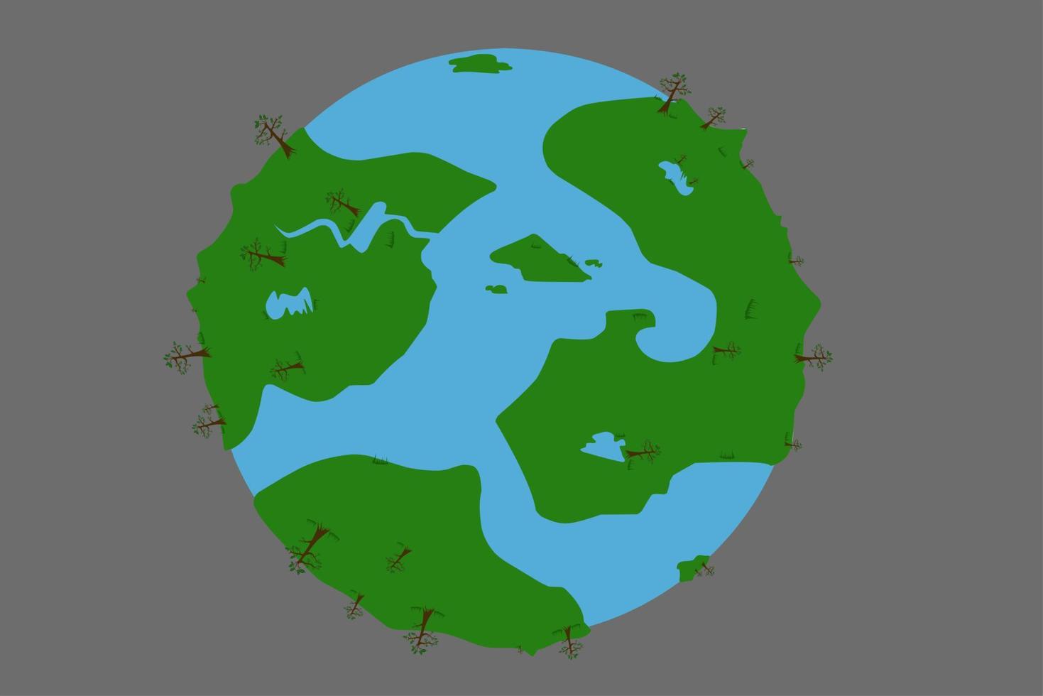 green earth globe vector 12067648 Vector Art at Vecteezy