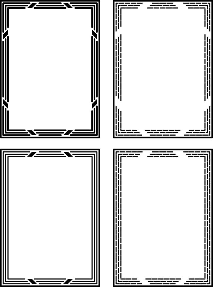 vector de marco de imagen, se puede utilizar para marcos de fotos