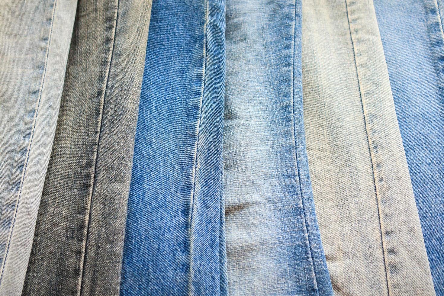 denim blue jeans texture background photo