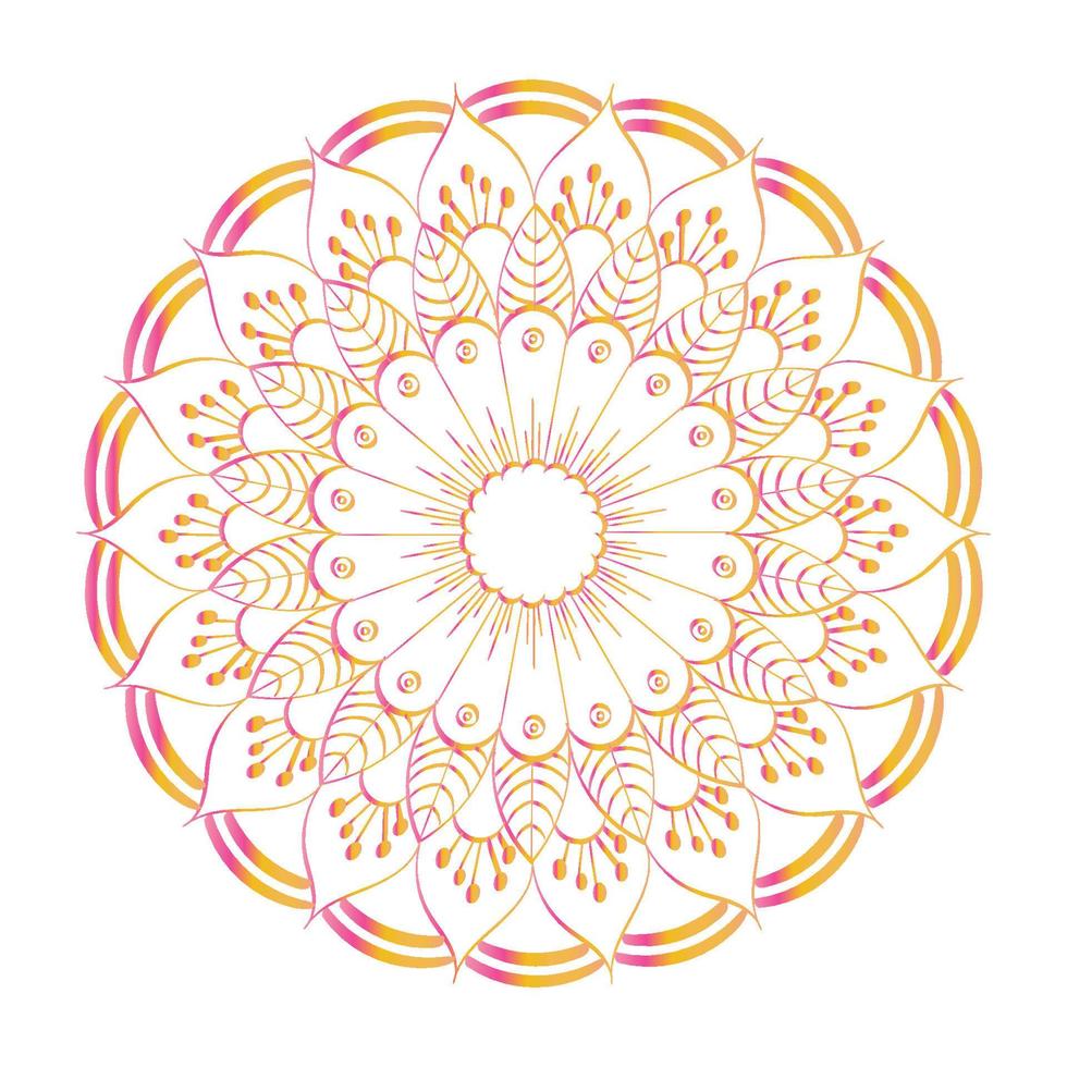 Mandala Art design in circle. Simple mandala design floral mandala art  beautiful mandala artwork Stock Vector Image & Art - Alamy