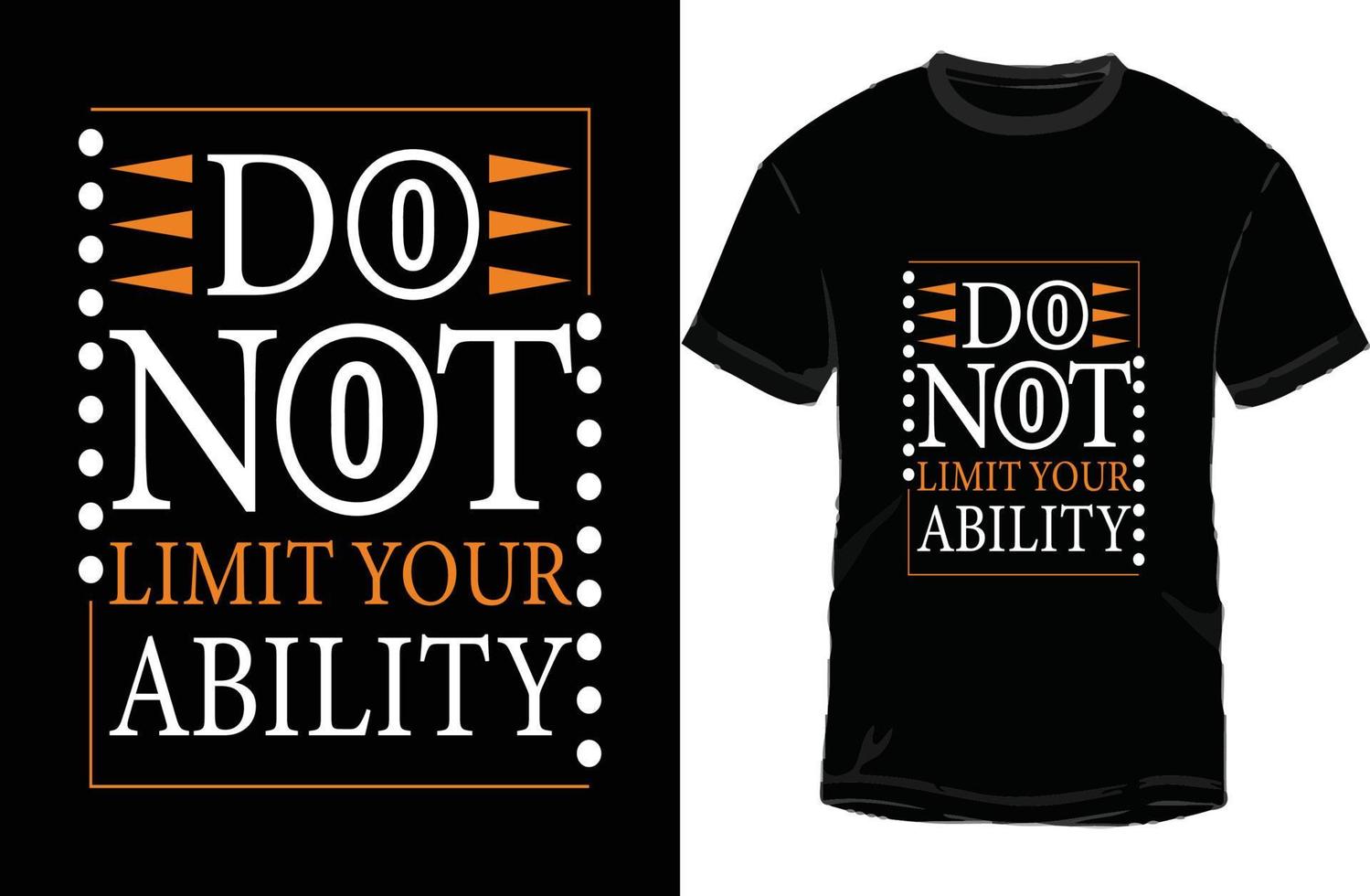 Motivational t-shirt design vector