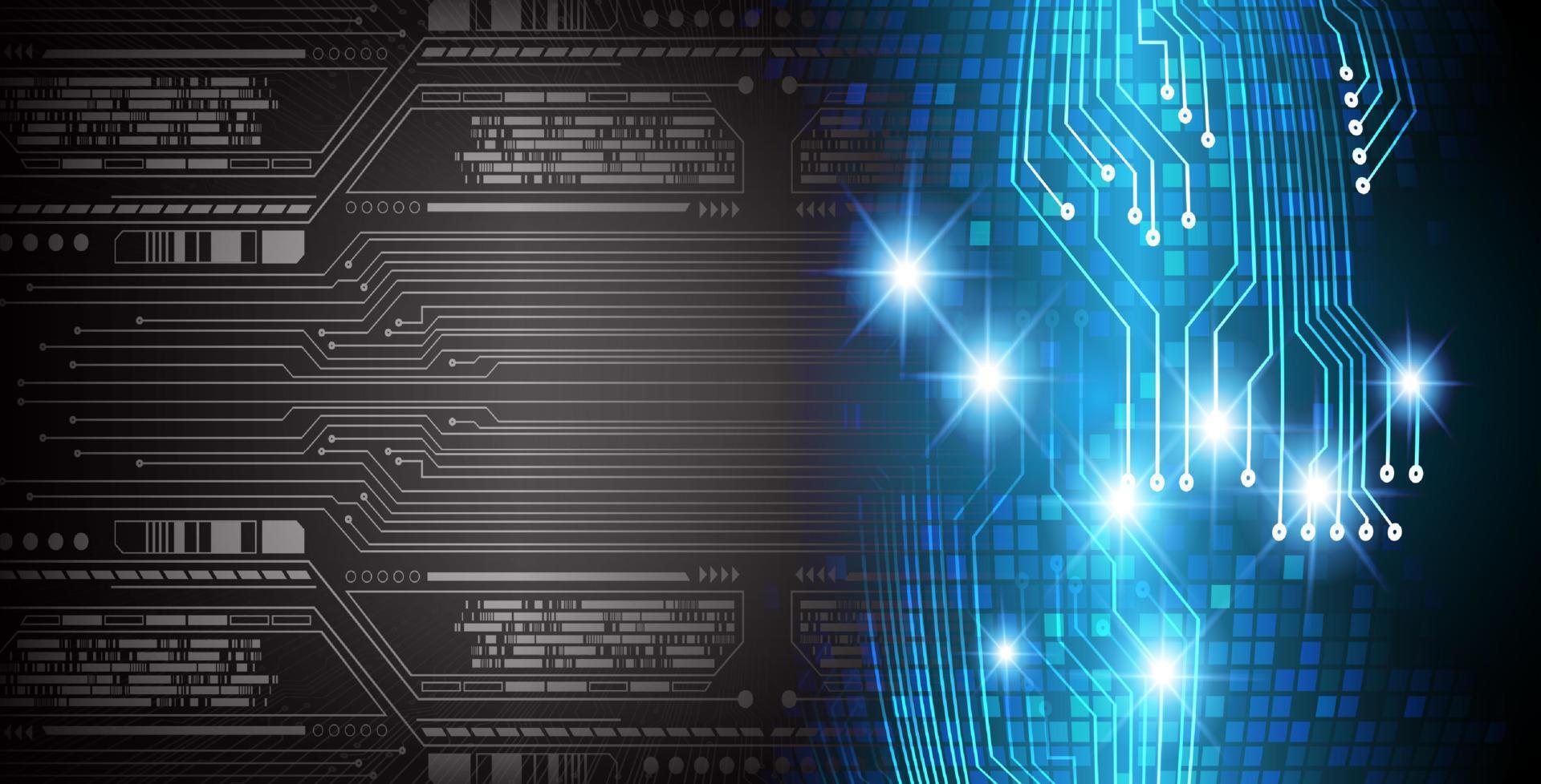 Modern Technology Background vector