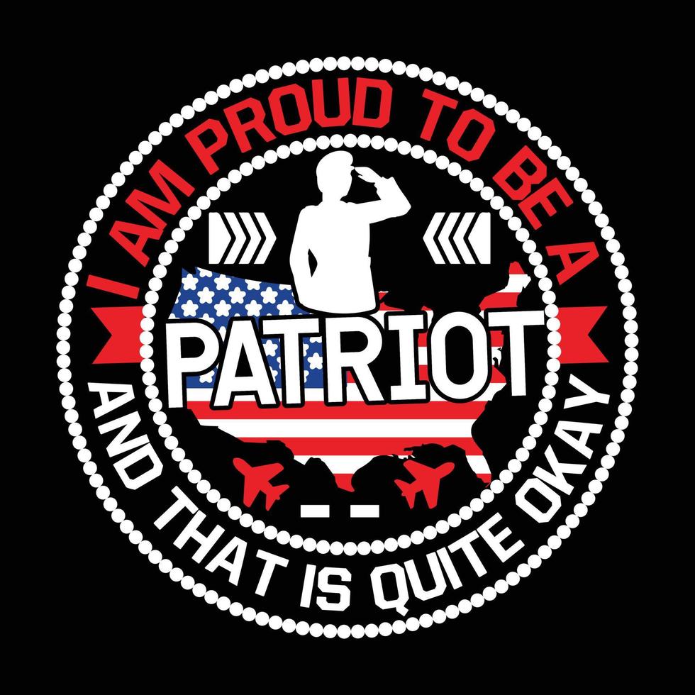 la tipografía del día del patriota nunca olvide el diseño de la camiseta vector