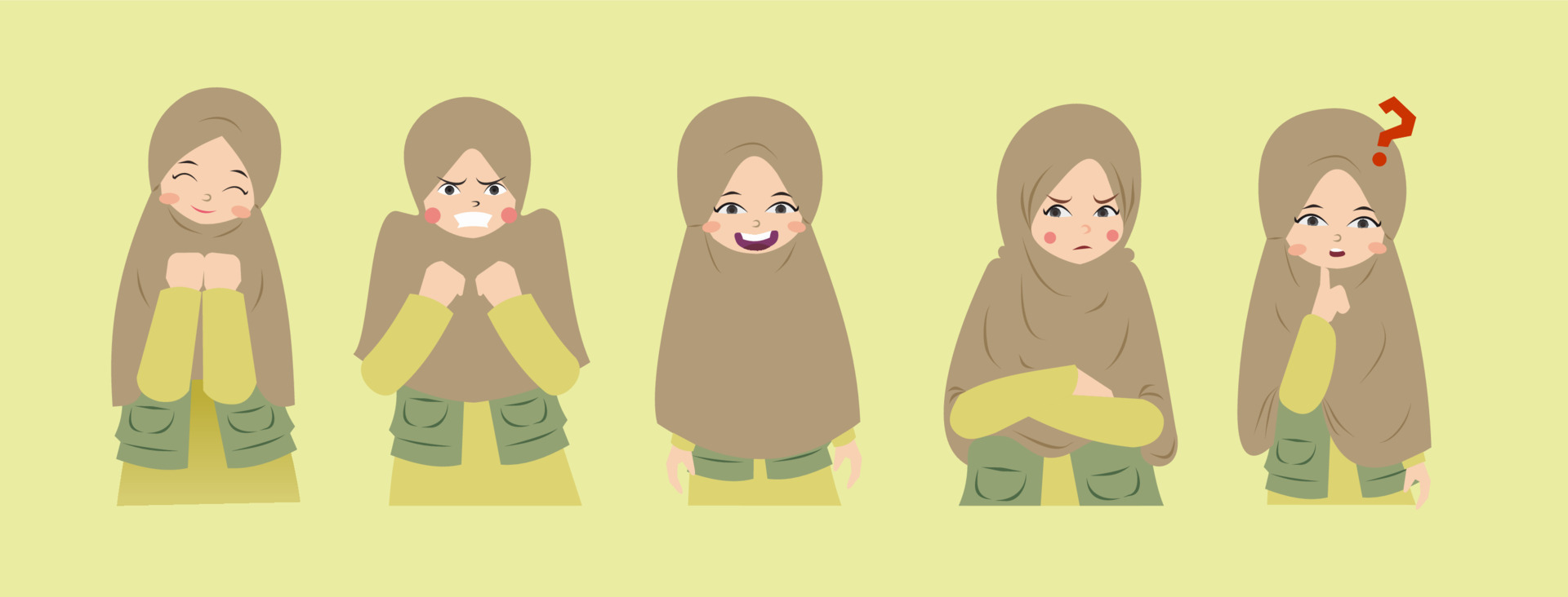 hijab face