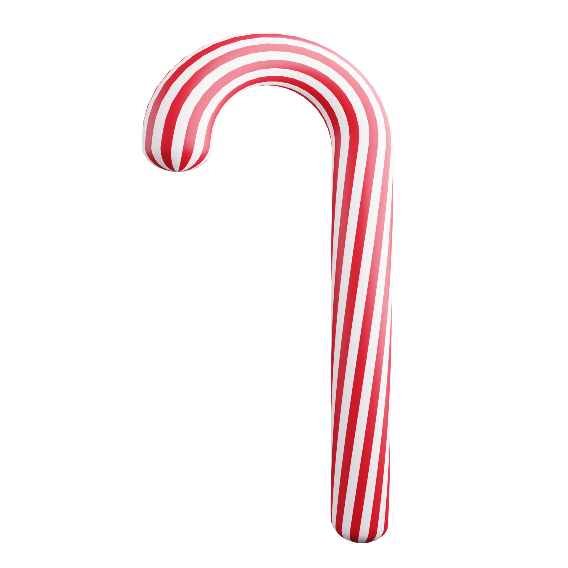 Candy cane transparent
