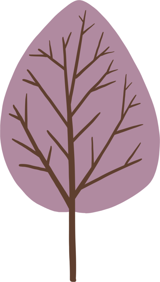 simplicity tree freehand drawing flat design. png