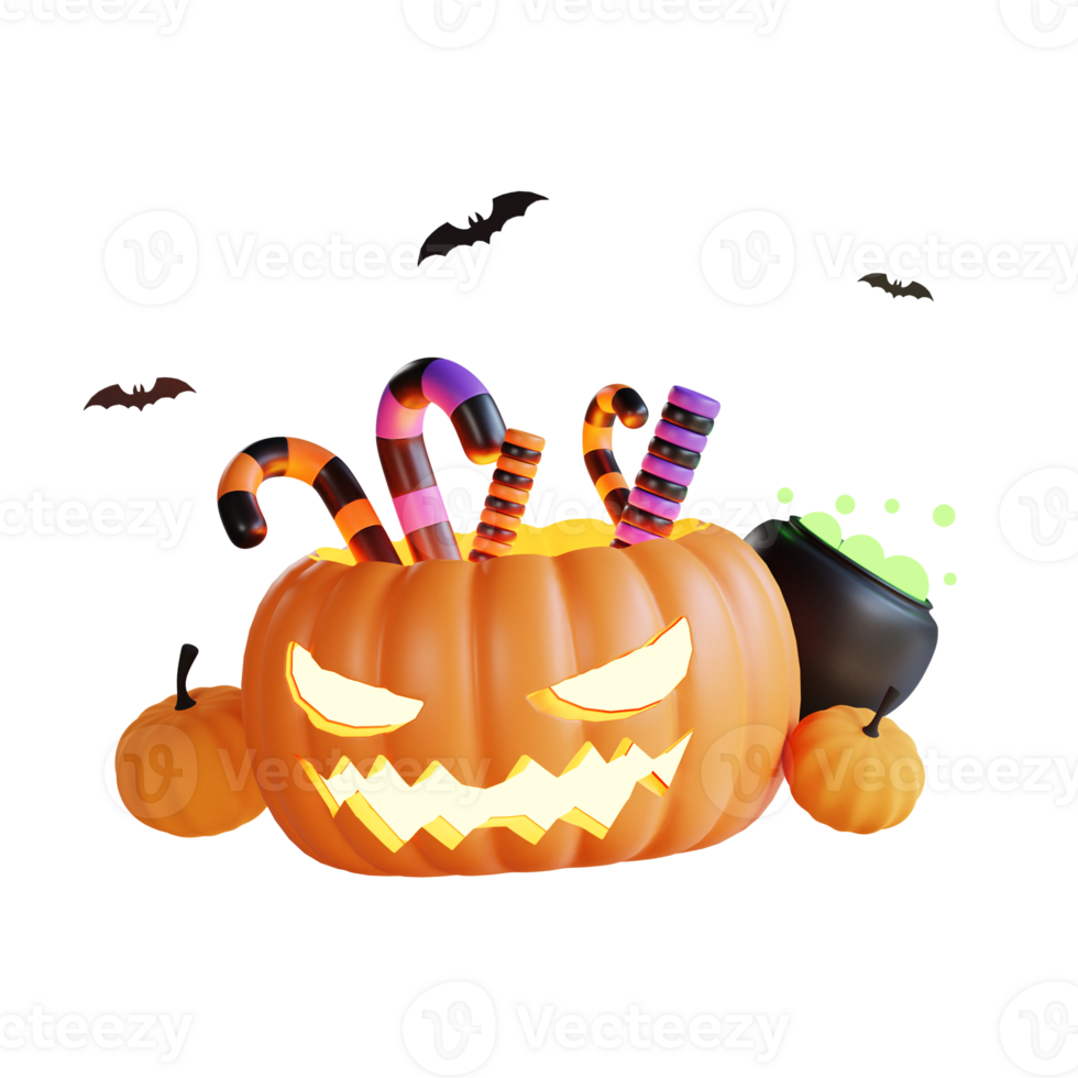 Ilustración de icono de halloween 3d 12074886 PNG