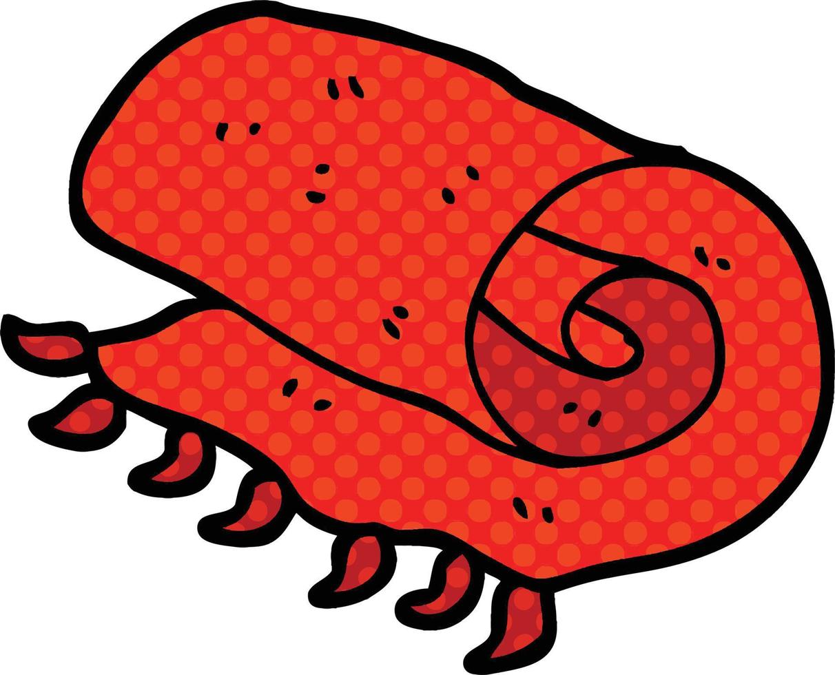 comic book style cartoon rolled up blanket 12076351 Vector Art at Vecteezy