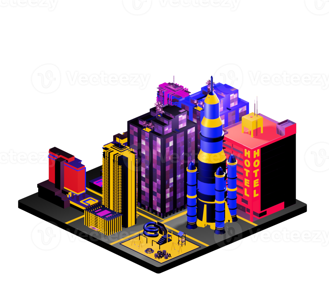 isometric-building-in-retro-style-12077593-png