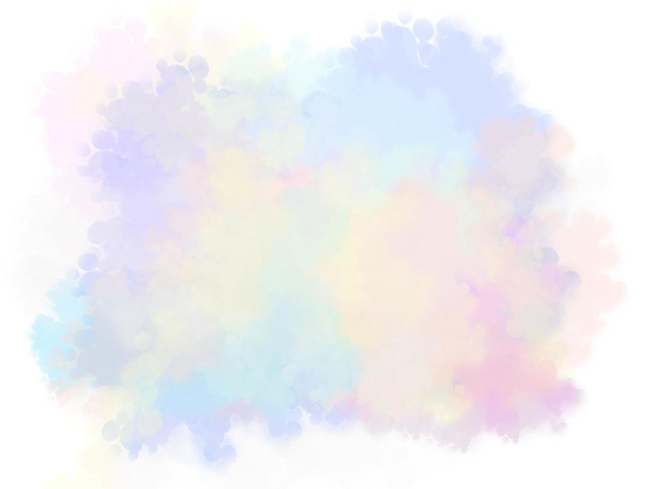 abstract soft pastel watercolor hand drawn background vector