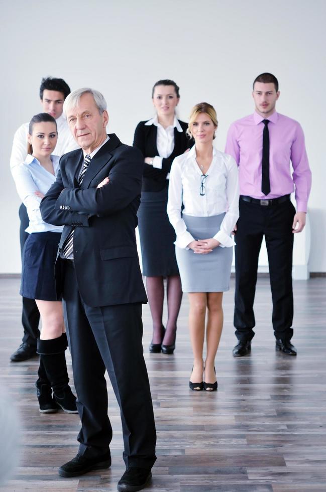 business people group on meeting photo
