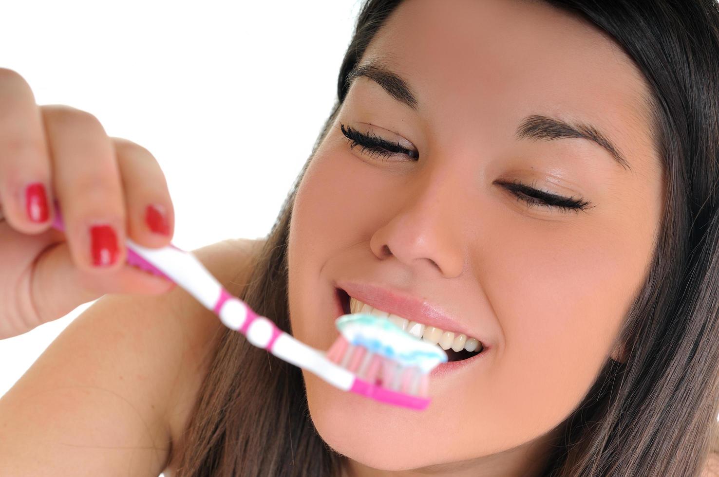 woman dental care photo