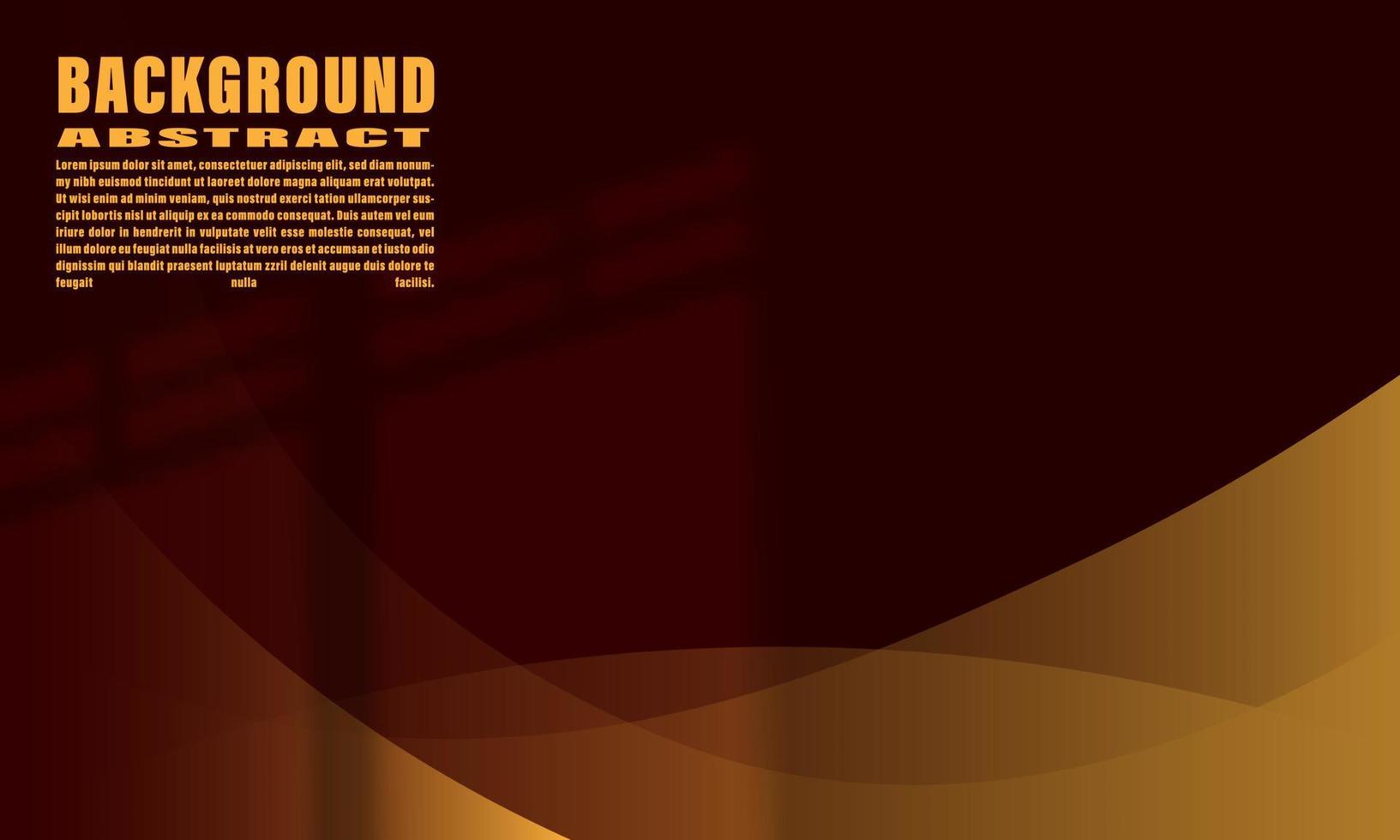 abstract background geometric gradient liquid wave shadow overlay color orange maroon trendy elegant eps 10 vector