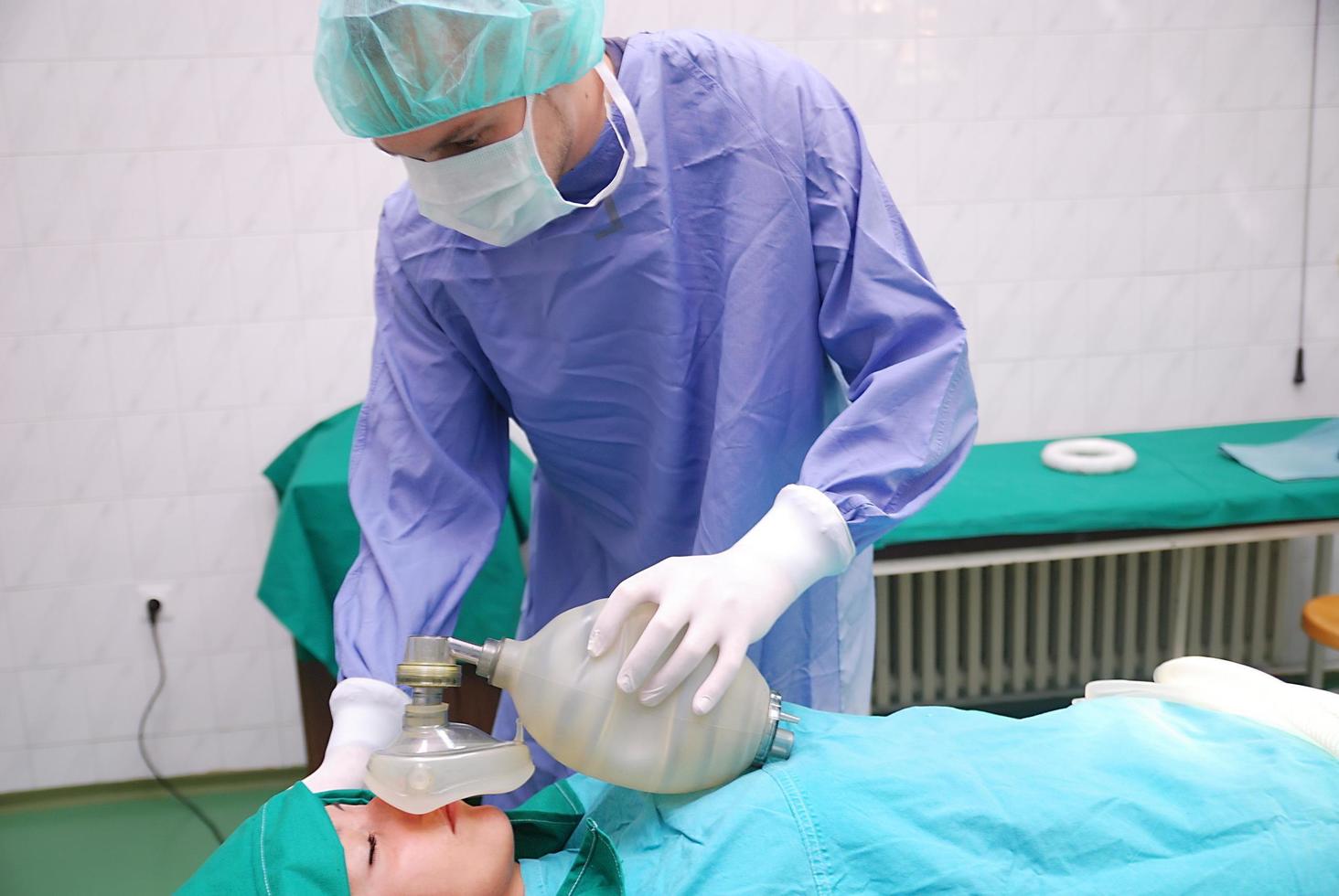 Medical team view photo
