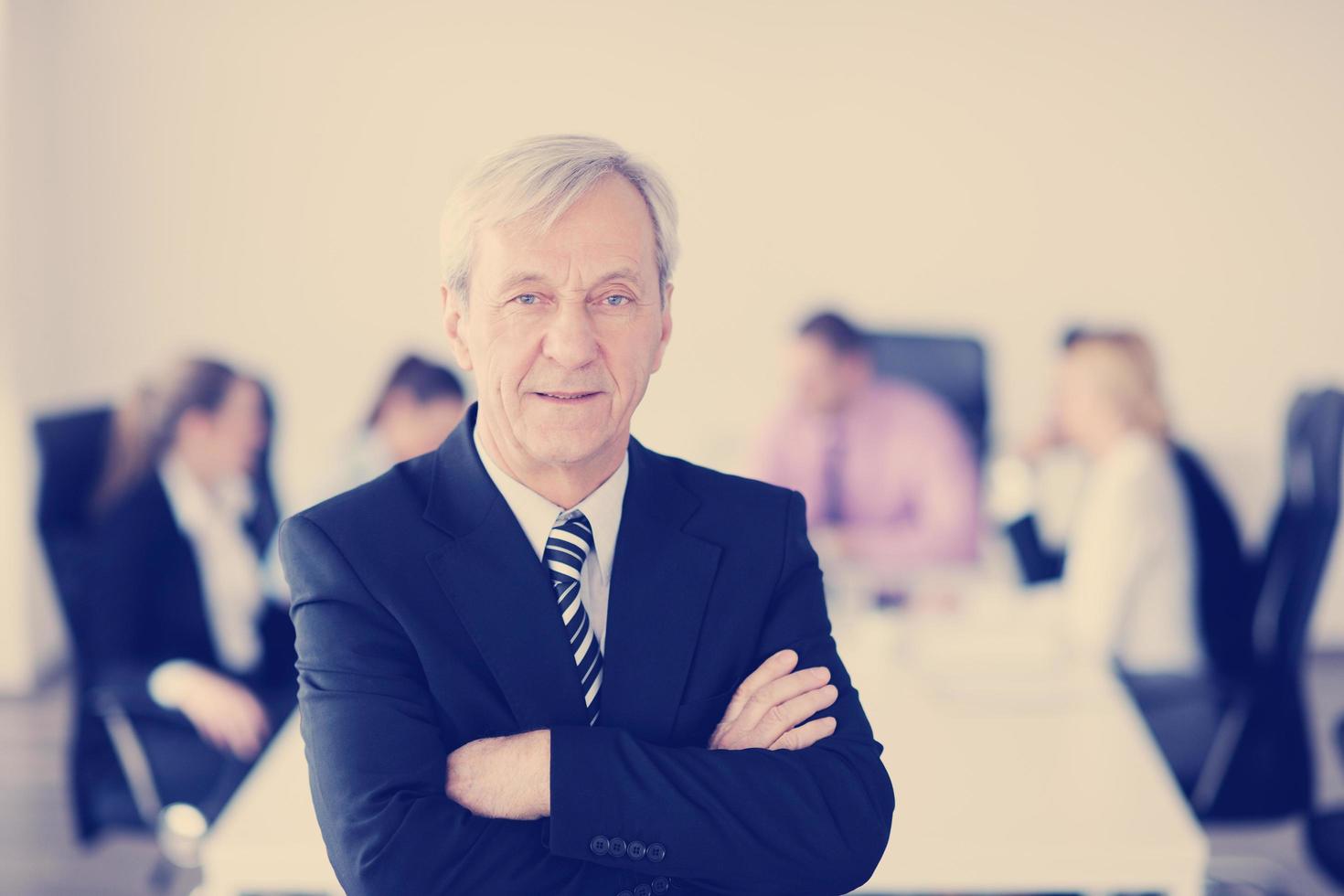 business people group on meeting photo