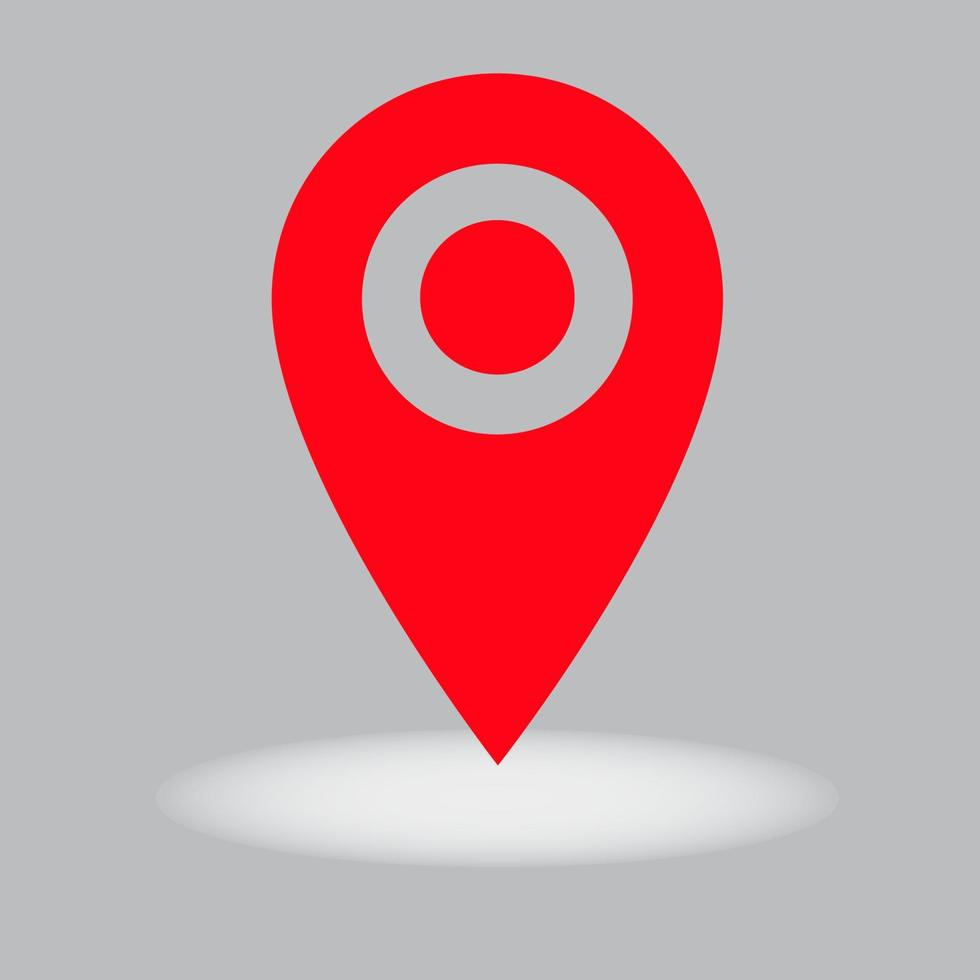 Travel Map pin sign location vector icon