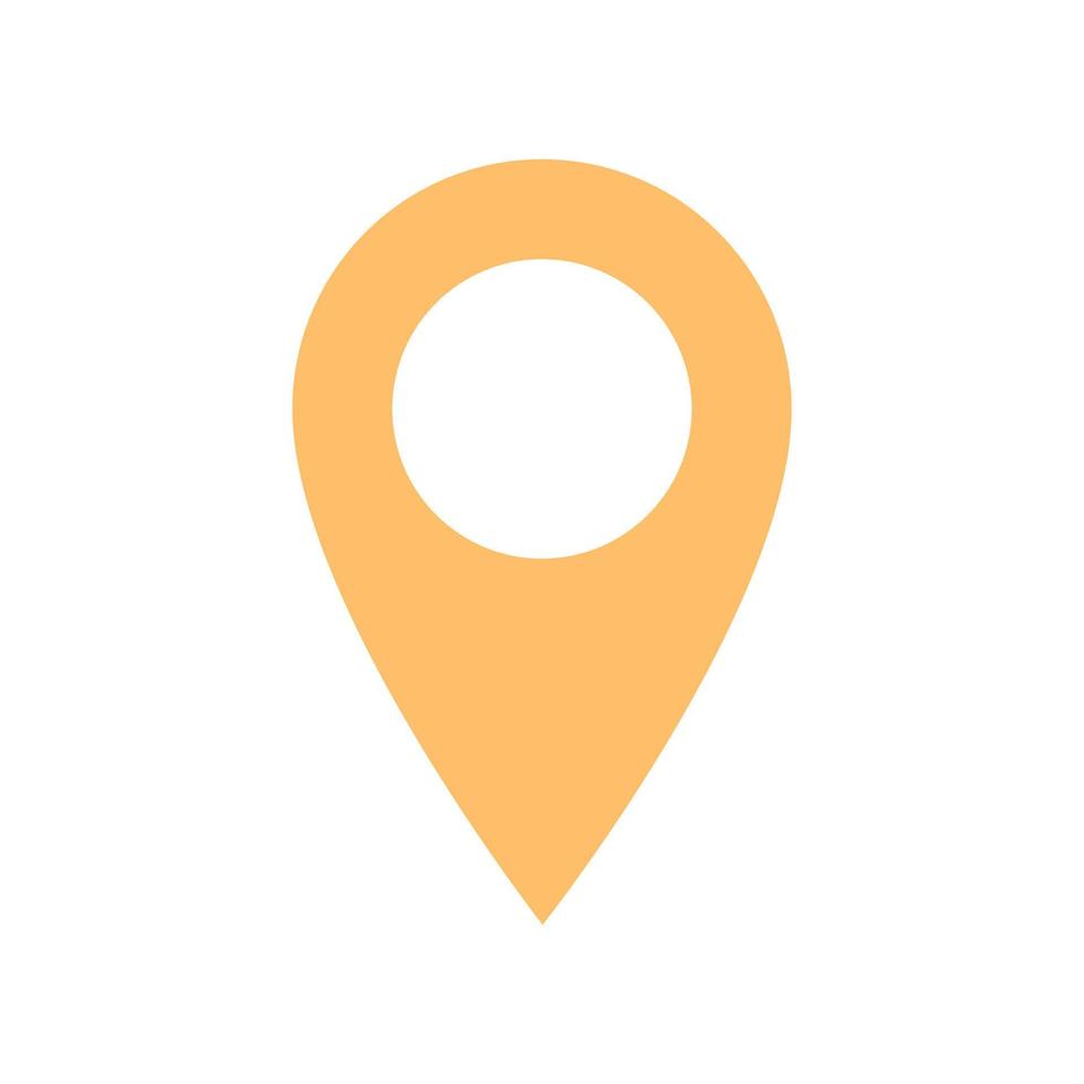 Travel Map pin sign location vector icon