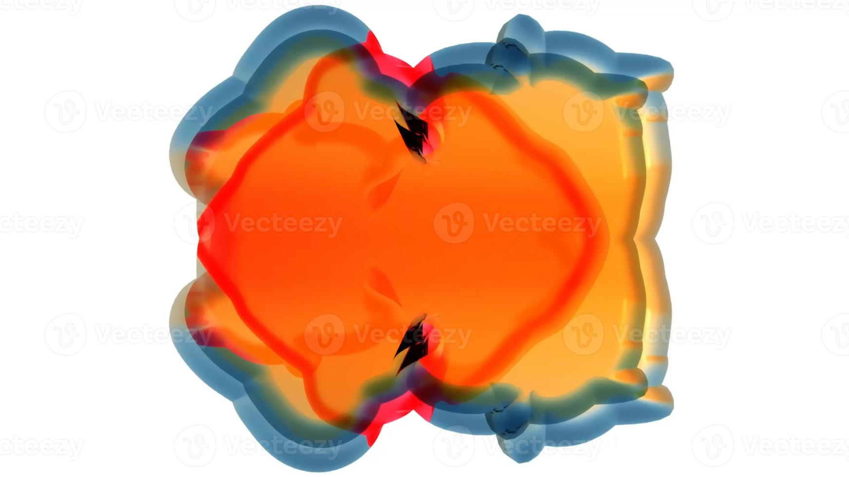 Abstract Colorful Background Digital Rendering photo