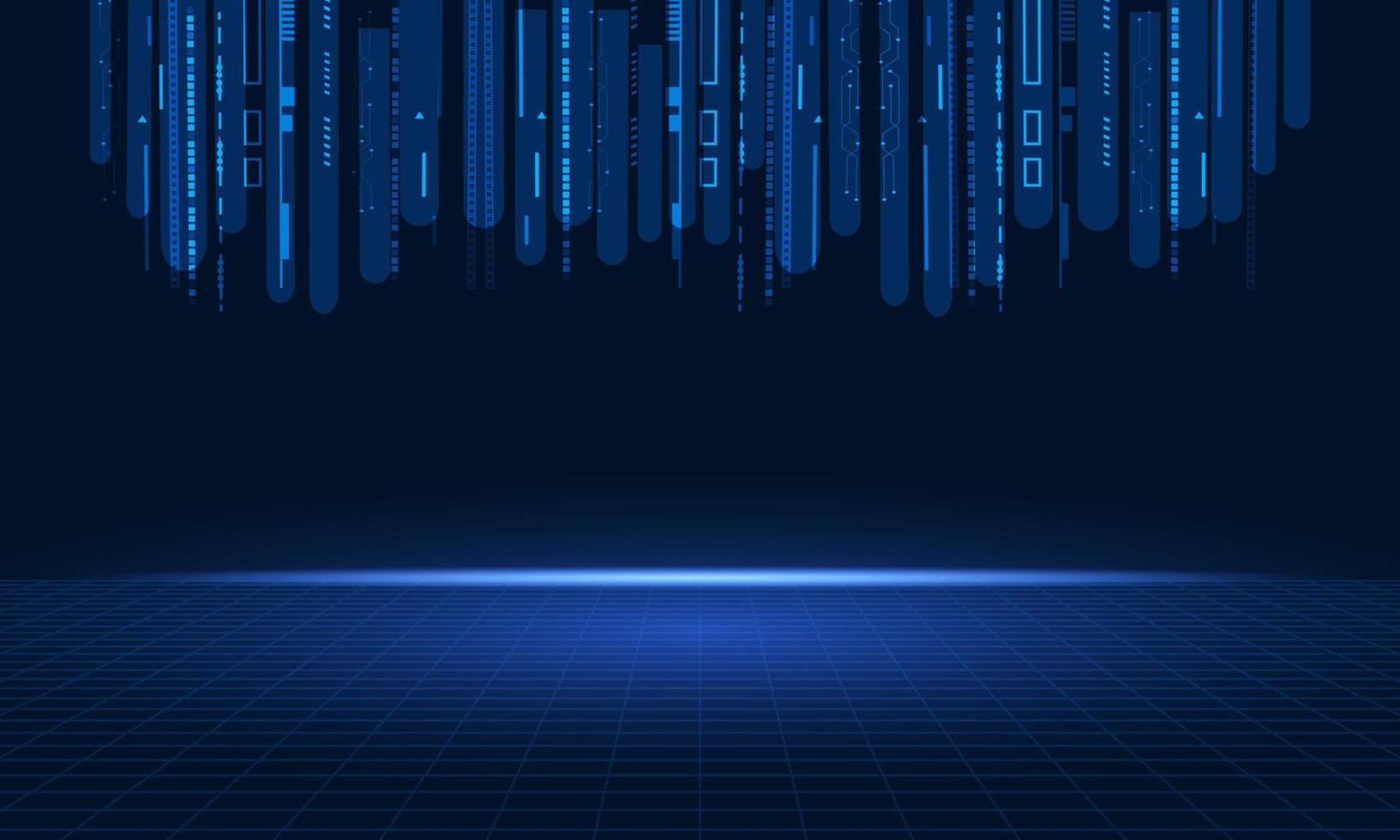 Technology background with dark blue. 12080716 Vector Art at Vecteezy
