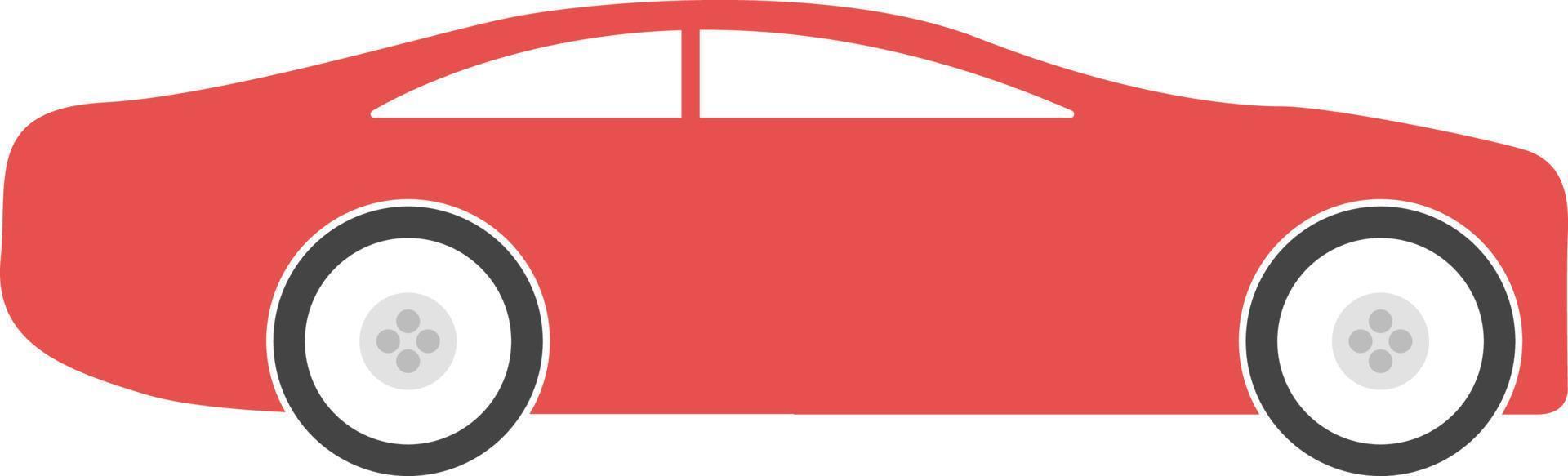 Car icon, flat illustration vector