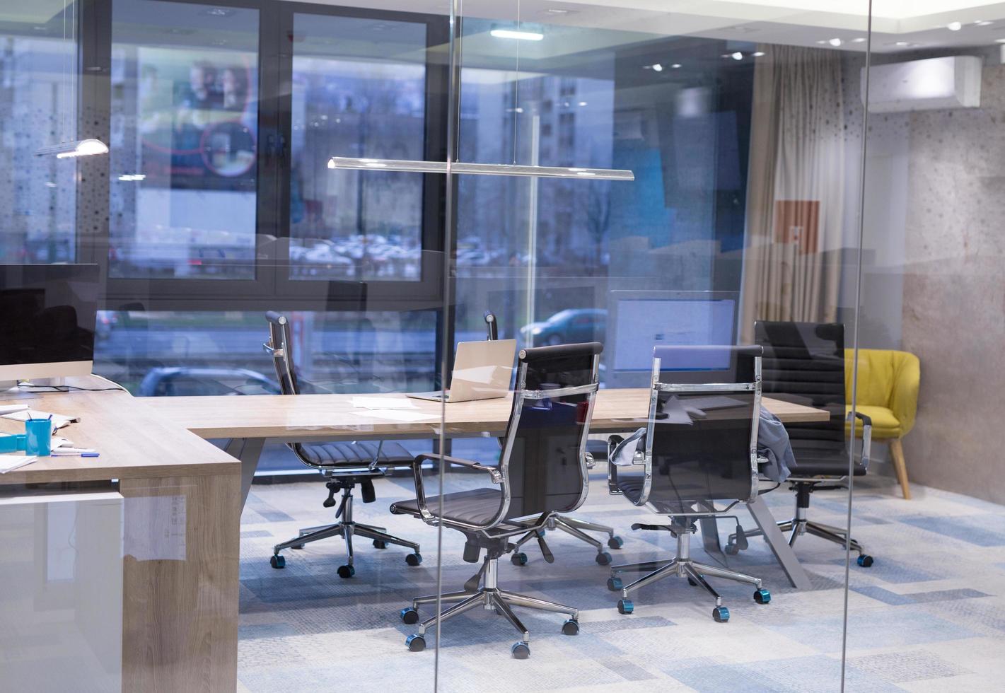 Empty Modern Office photo