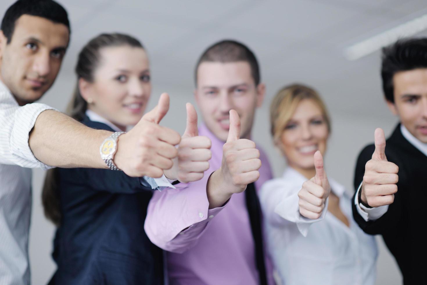 business people group on meeting photo