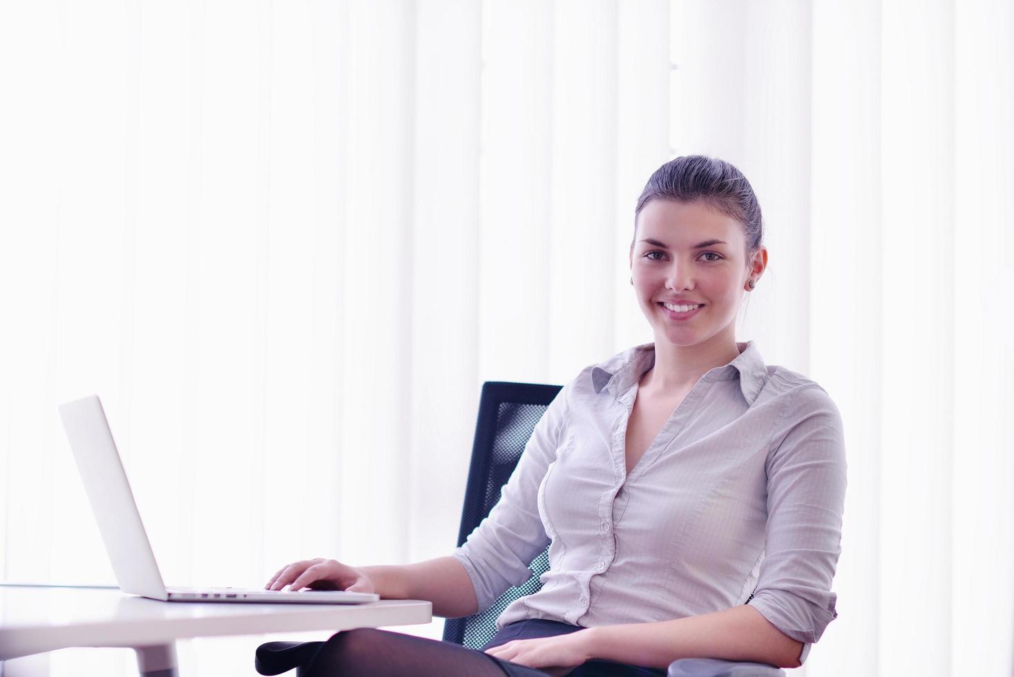 business woman at  office photo