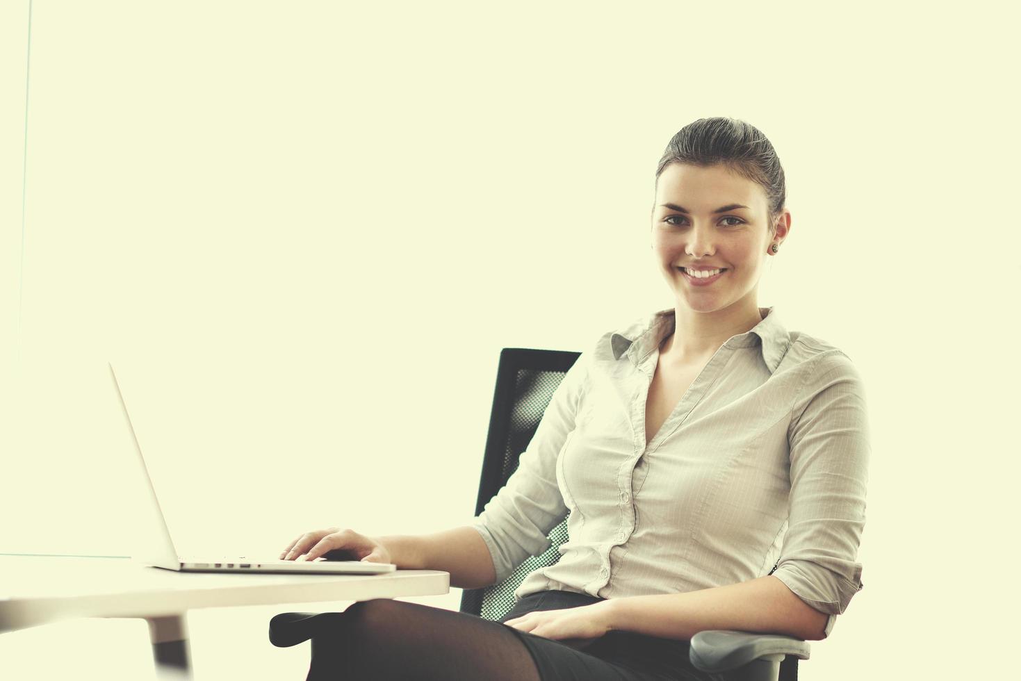 business woman at  office photo