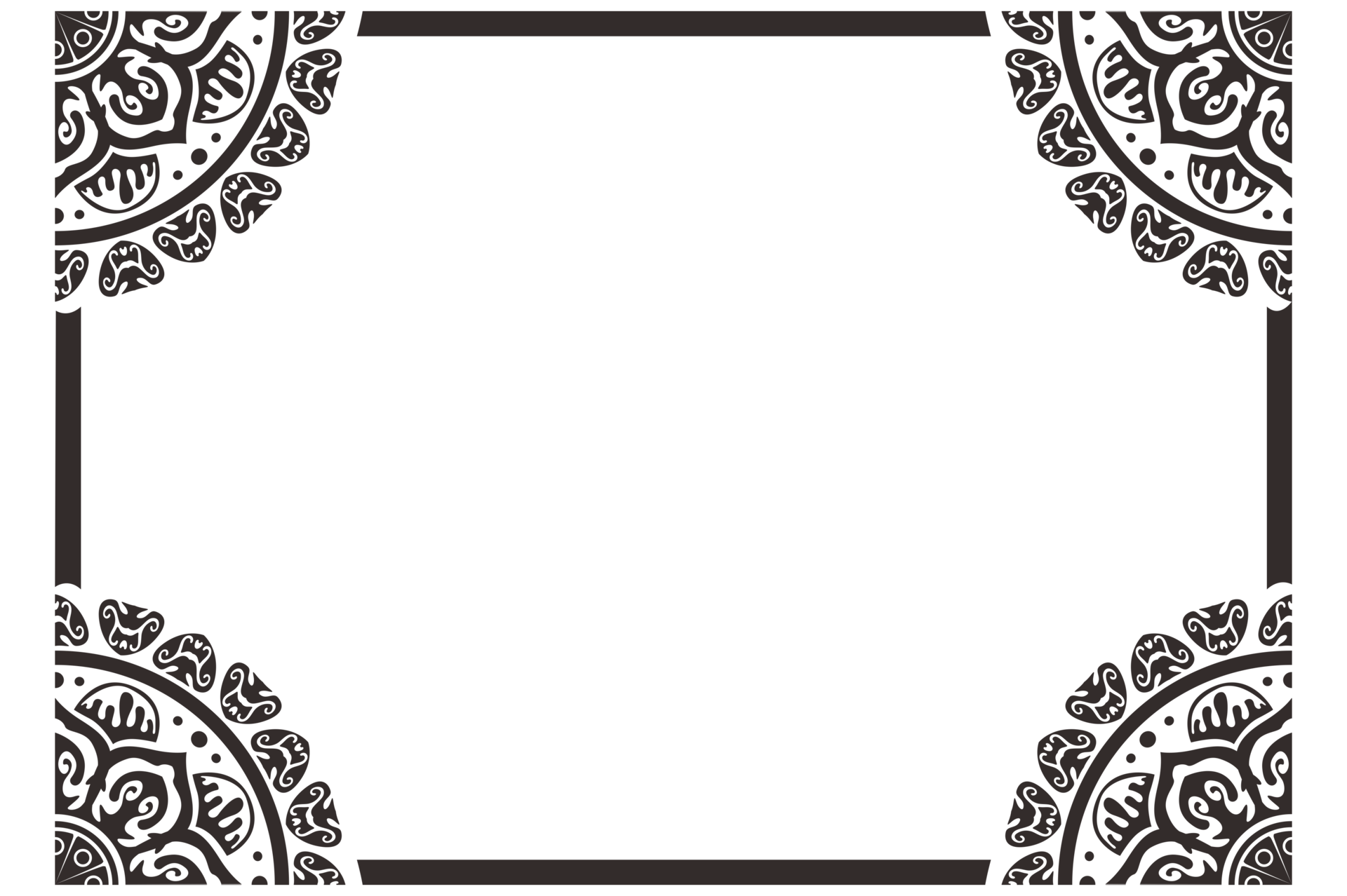 Mandala Border PNGs For Free Download mandala-border-pngs-for-free-download