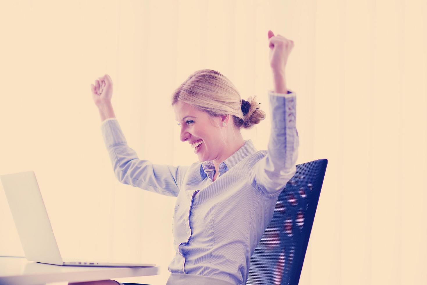 business woman at  office photo