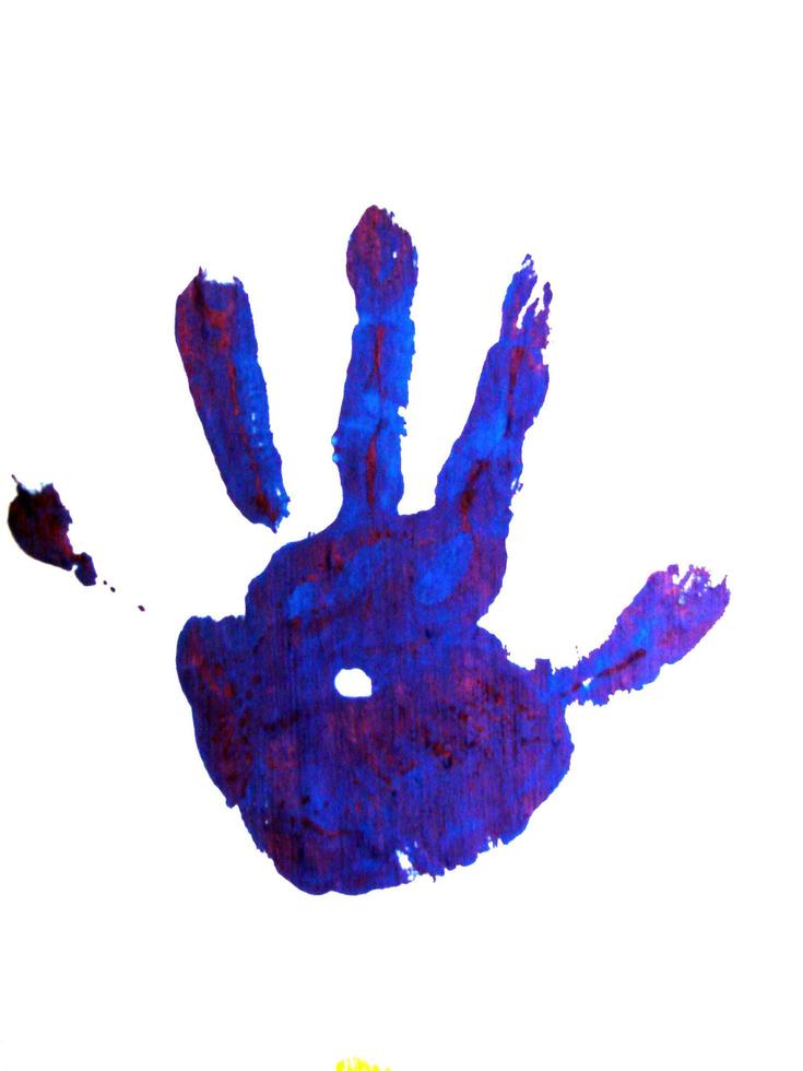 hand print view photo