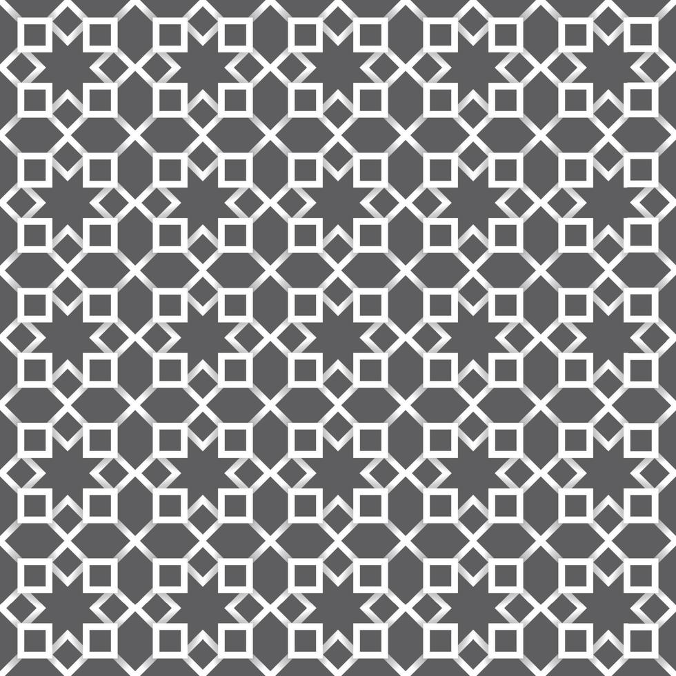Background with seamless pattern in islamic style vector