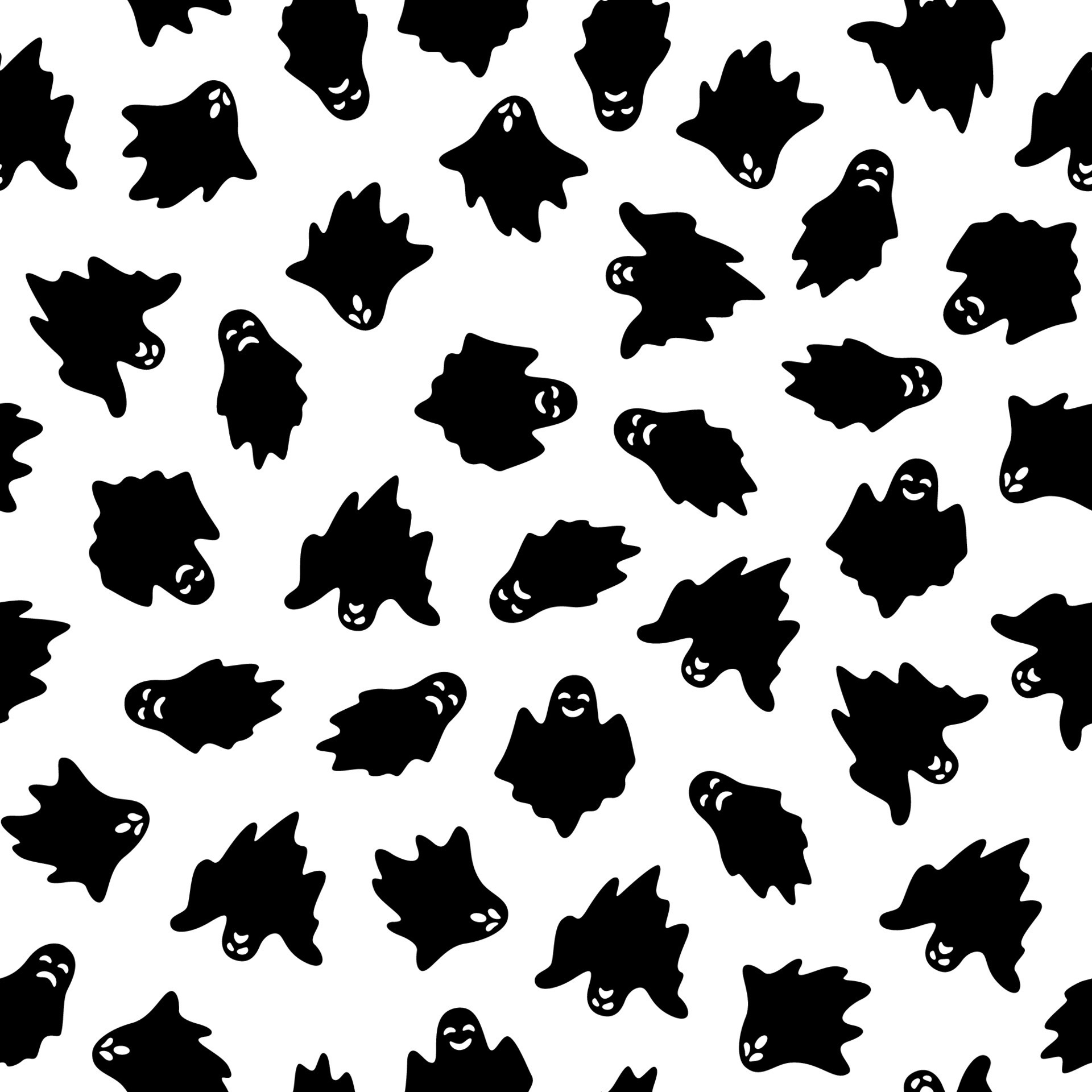 Set of Halloween ghosts 12086928 Vector Art at Vecteezy