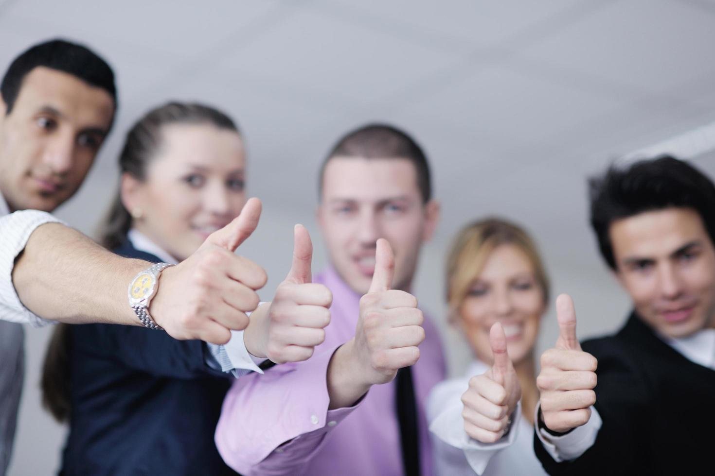 business people group on meeting photo