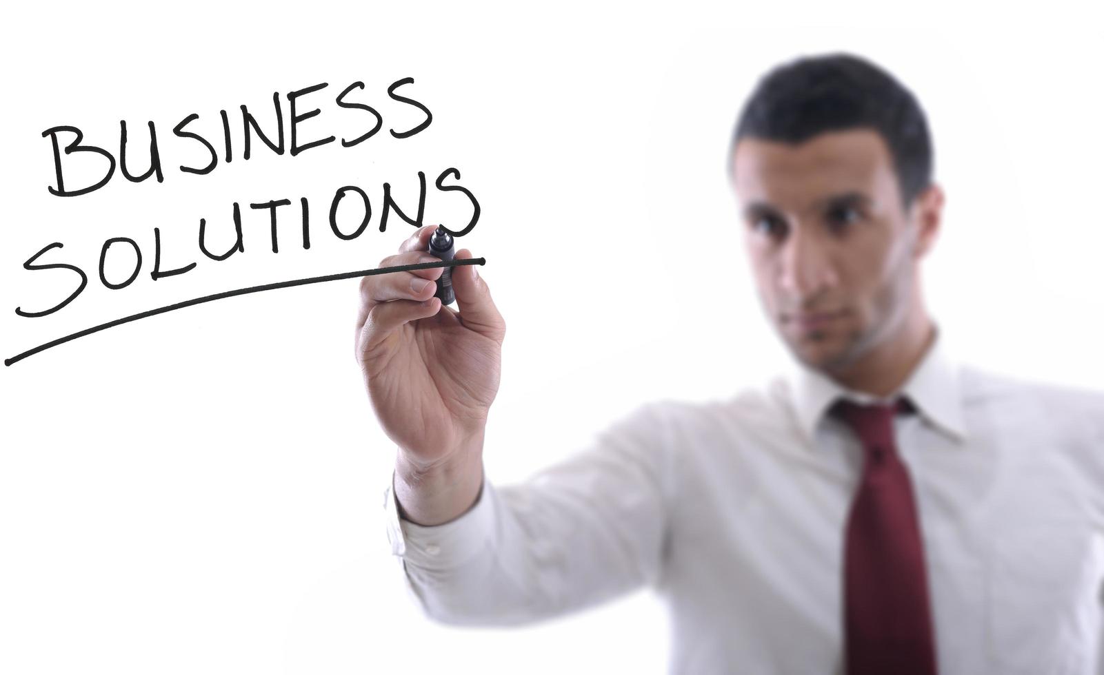 business solutions view photo