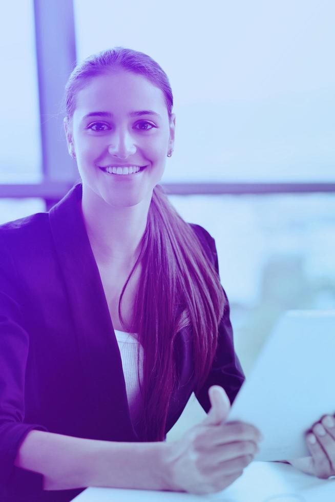 business woman at  office photo