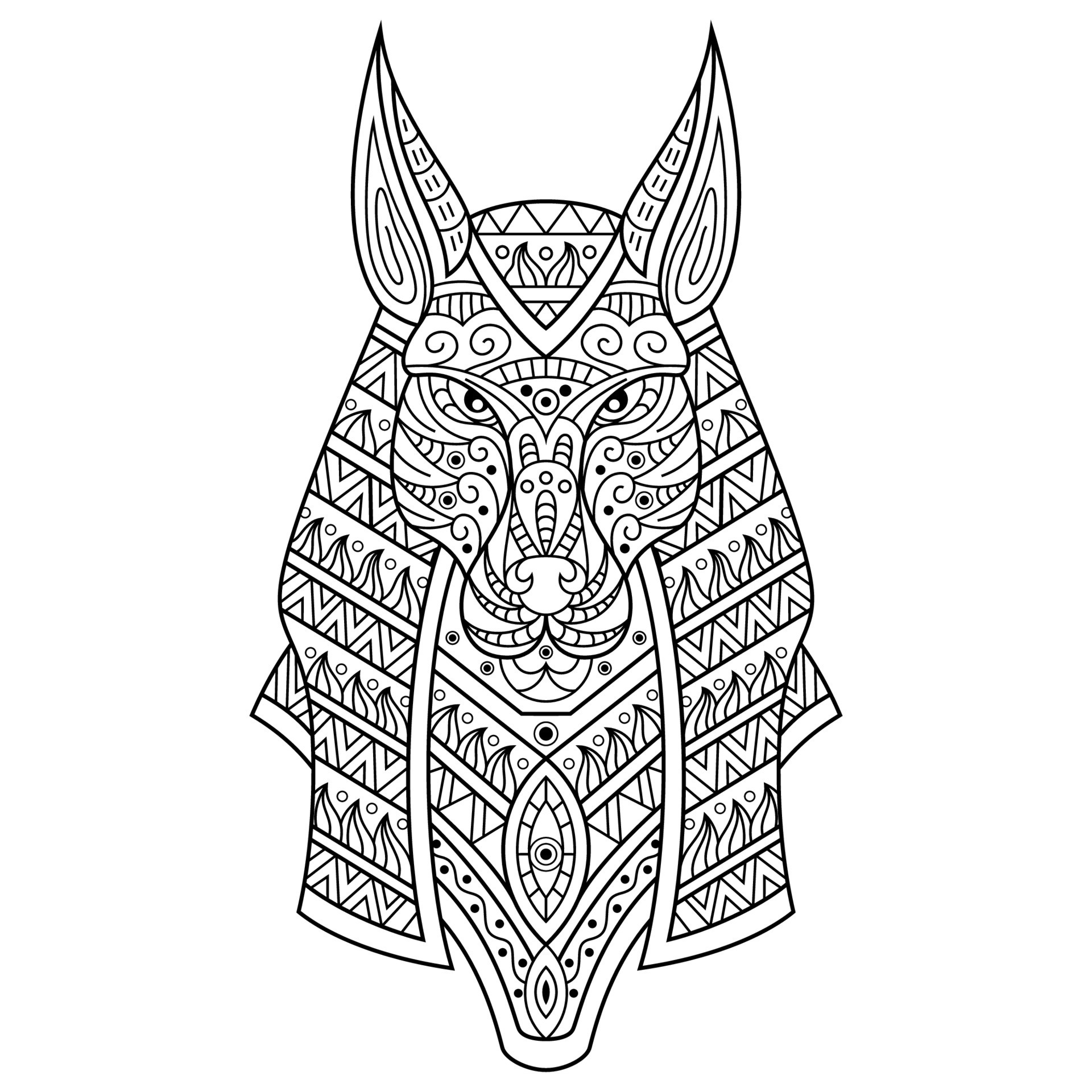 Anubis Line Art 12093103 Vector Art At Vecteezy anubis-line-art-12093103-vector-art-at-vecteezy