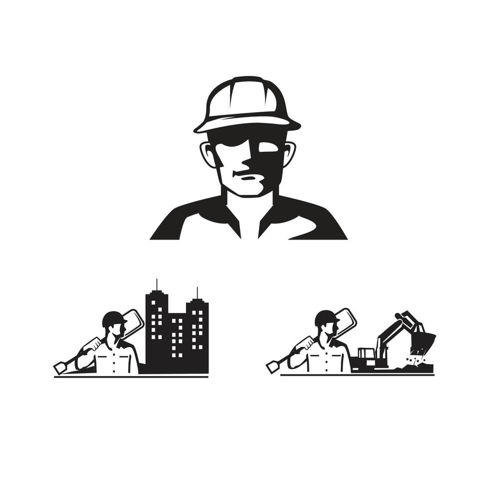 builder vector illustration