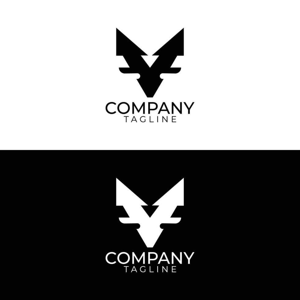 v arrow logo design and premium vector templates